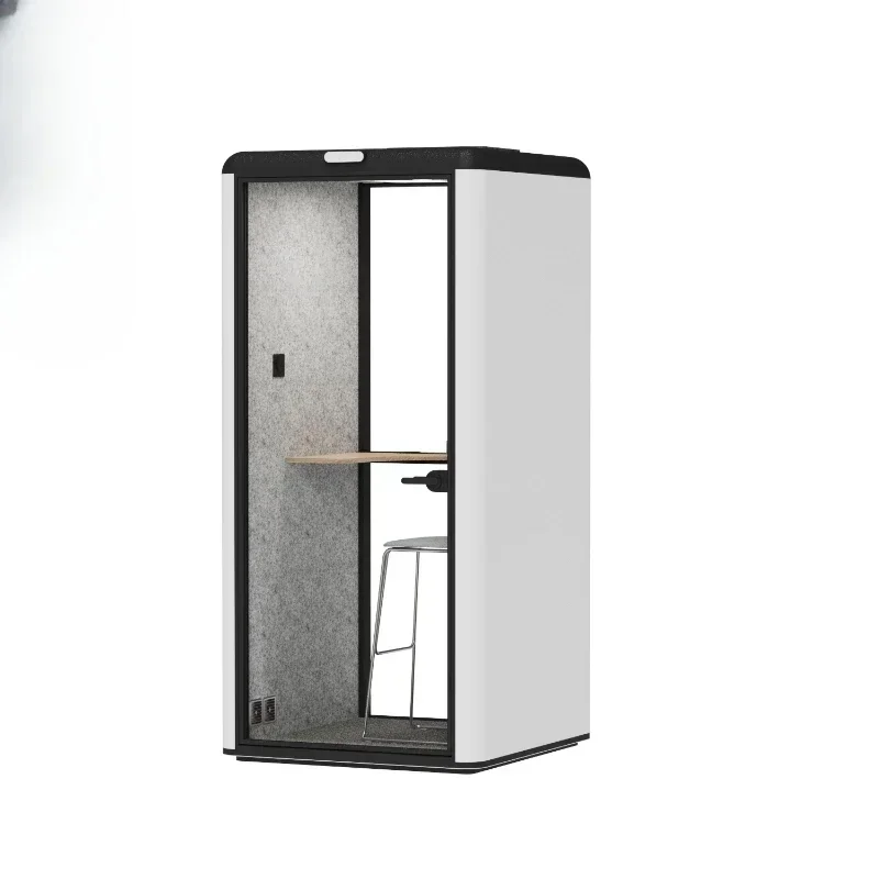 

Portable Silence Soundproof Recording Studio Acoustic Vocal Booth Isolation Office Phone Booth