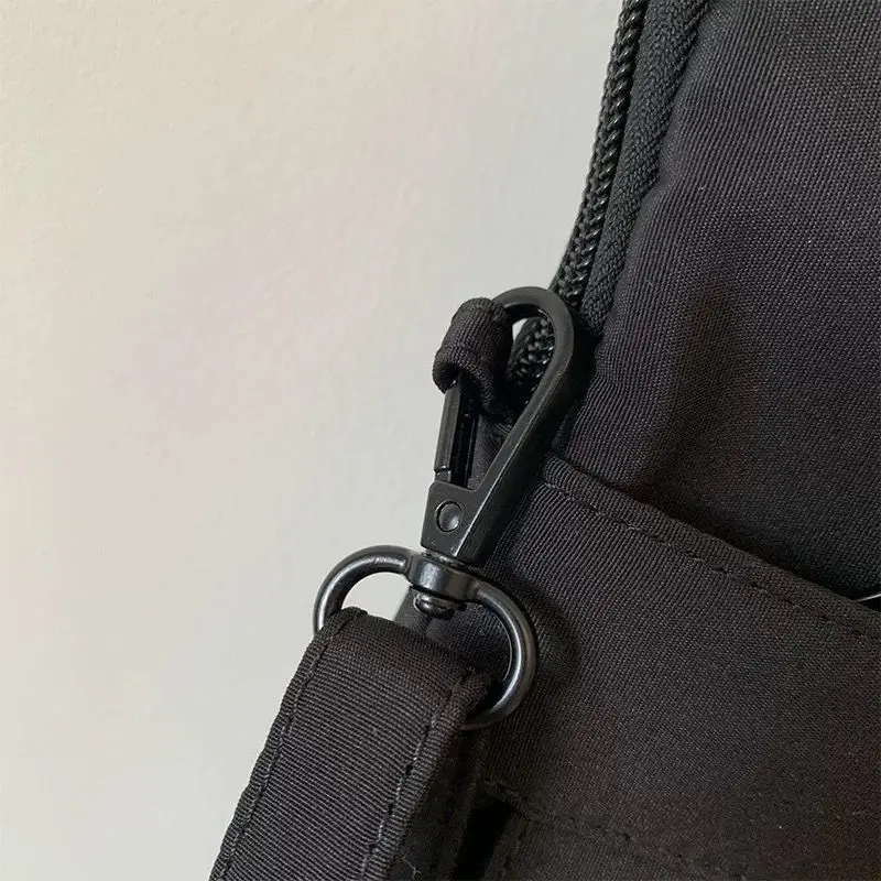 حقيبة كمبيوتر محمول بجيب أسود من Ins، سعة كبيرة، حقيبة كمبيوتر لوحي MacBook Air 13، حقيبة كمبيوتر محمولة للأعمال، حقيبة يد للركاب