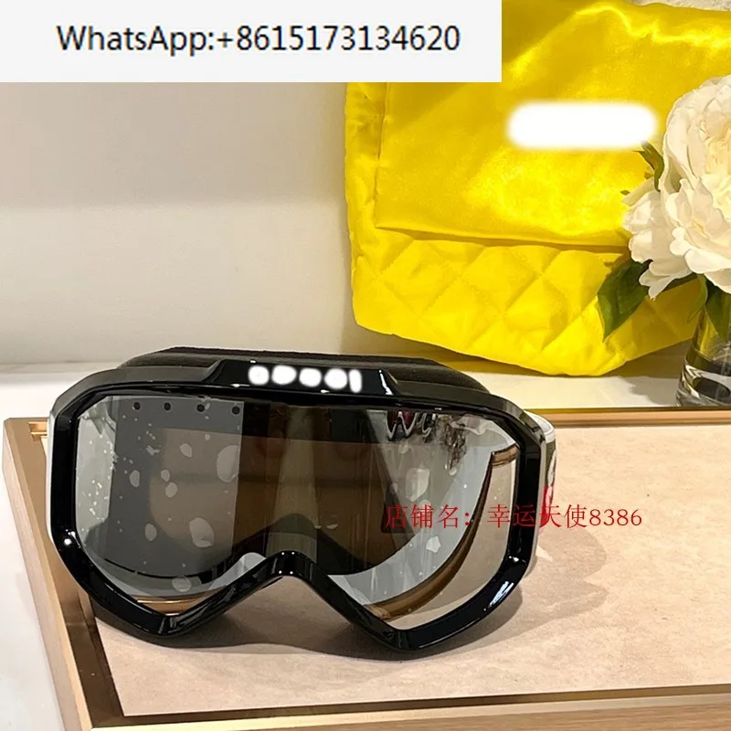 

High end men's and women's square face shield, sun eye protection, outdoor skiing style sunglasses