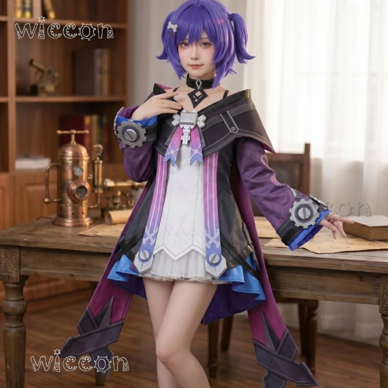 

Genshin Impact Brenna Innocent Dream Homecoming - Two Dimensional Full Set Costume for Women, Halloween Party