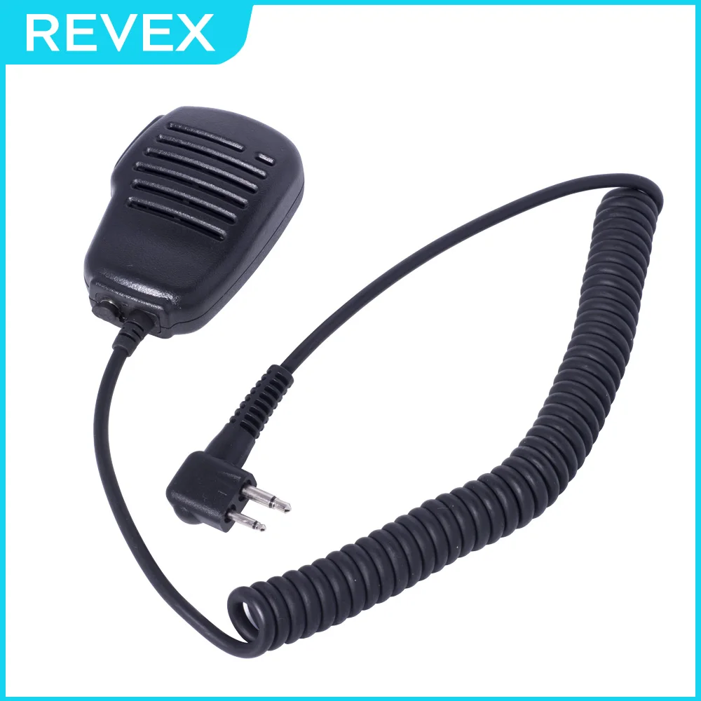 

2-pin K Mount Walkie Talkie Hand Microphone Speaker Mic PTT For Kenwood Wouxun Walkie Talkie BF-888S UV-82 UV-5R Ham Radio