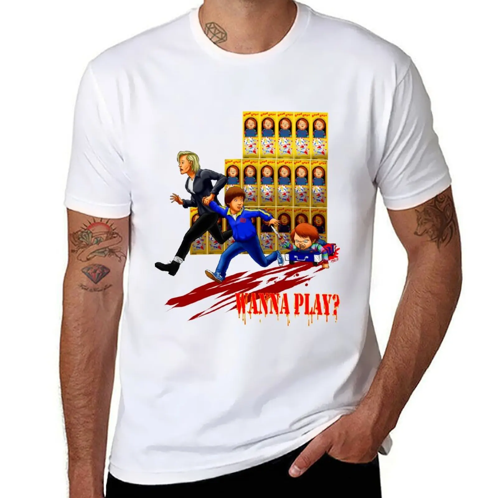 

Wanna Play 2 T-Shirt t shirts for man cotton soft men t shirt cotton 100% T-Shirt