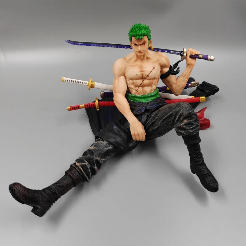 

GK One Piece Roronoa Zoro Action Figure Statue PVC Anime Model Ornaments Santoryu Hs Flagon Zoro Figurine Collection Toys Gifts