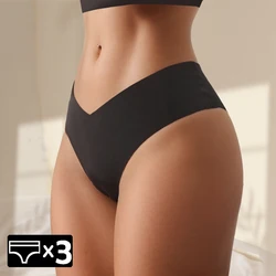 WarmSteps 3Pcs/Set Women's Seamless Panties Designable Sexy Underwear for Woman Lingerie Intimate Briefs Hot Ladies Underpants