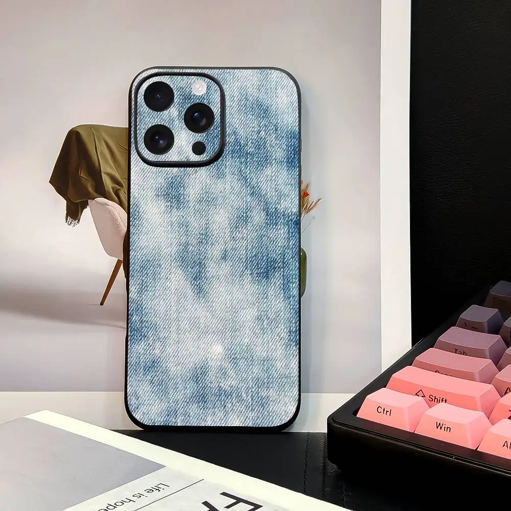 Distressed Water Wash Colorful Satin & Glossy Case For Phone 12-17 Air/Plus/Pro Max – Perfect Gift