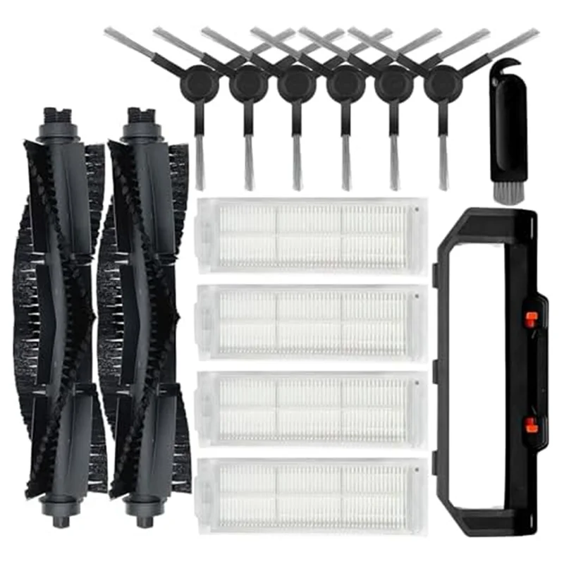 ABGP-основная боковая щетка Hepa-фильтр для робота-пылесоса WYZE WVCR200S, комплект запасных частей