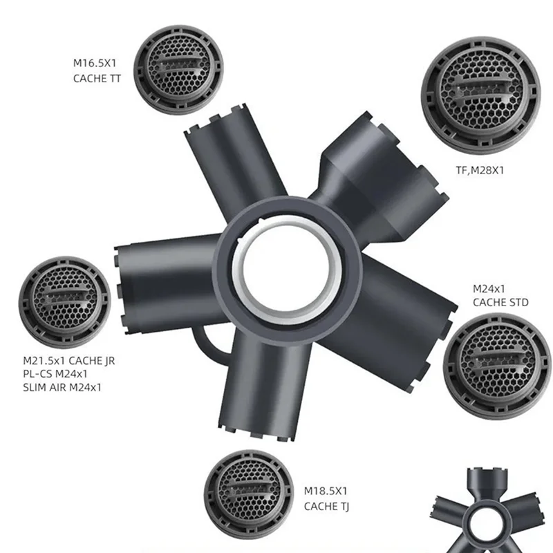 

Набор инструментов для снятия аэратора смесителя 10 в 1, сверхмощный ключ аэрато для аэраторов с резьбой и корпусом, ремонт и сантехника-A67F