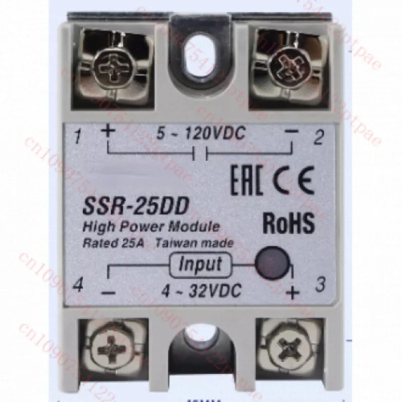 Authentic New SSR-05DD 10DD 25DD 50DD 75DD  SSR-25DD-H Solid State Relay Module 5A 10A 25A 50A 75A  dc