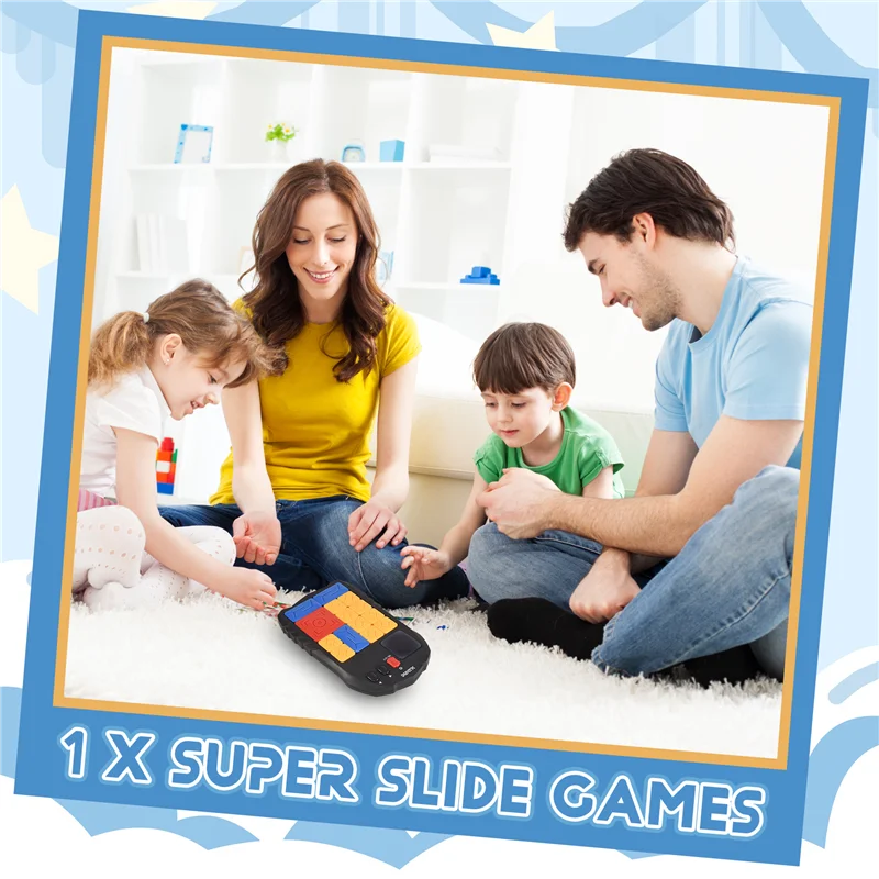 ألعاب فائقة الانزلاق، مدمجة في 500+ مستوى تحديات ألغاز دعابة الدماغ التعليمية هدايا عيد ميلاد للأطفال