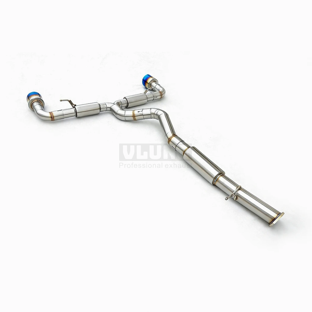 

Высокопроизводительная выхлопная система из нержавеющей стали для Toyota GR Yaris первого поколения (2020-2024), 3-дюймовая, с функцией cat-back.