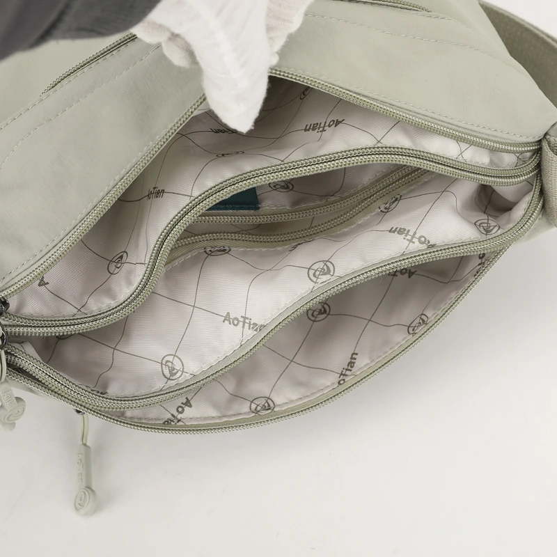 حقيبة ترفيهية خارجية عالية الجودة على الطراز الأفقي، حقيبة كتف كروس أنيقة ومتعددة الاستخدامات، حقيبة كتف نسائية بسيطة