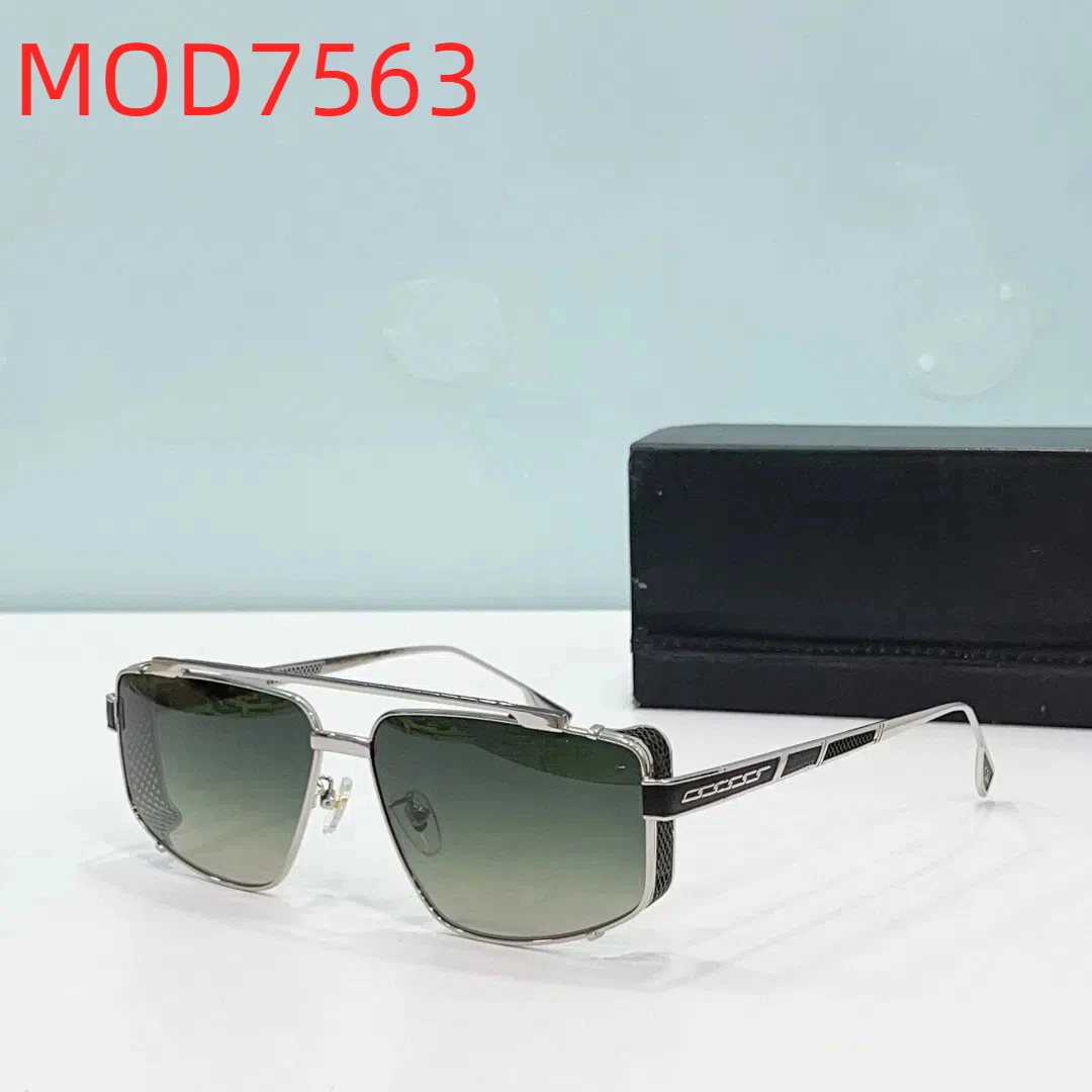 

ORIGINALCAZAL MOD7563 Luxury Premium Alloy Frame Gradient Men Sunglasses Trend Classic Vintage Designer Women Couple Eyewear