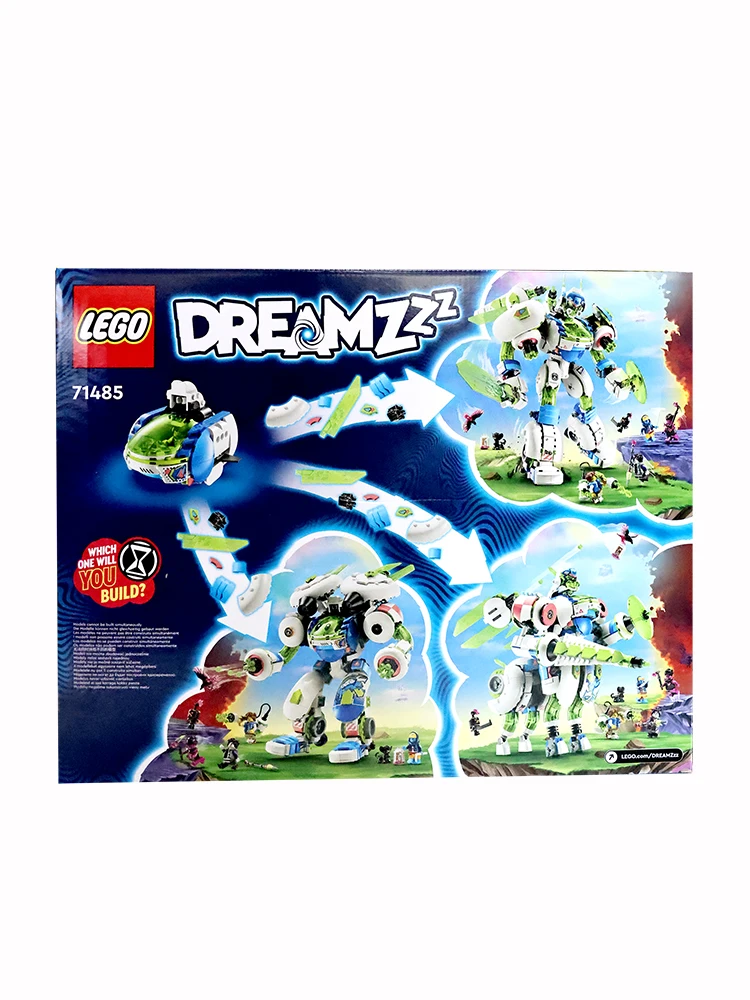 LEGO 71485 Mateo and Z-Blob The Knight Battle Mech Toy,Rebuildable Playset for kids  Aged 10 and Over,Features 3 Robot Modes