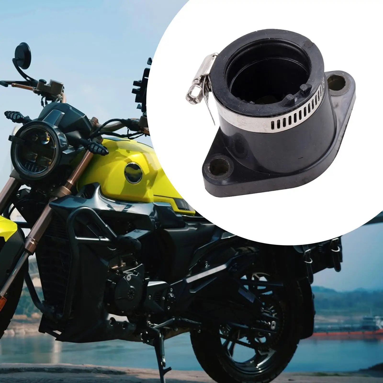 وصلة تمهيد مدخل المكربن 5GH-13586-00-00 مطاط عالي الأداء مريح #4