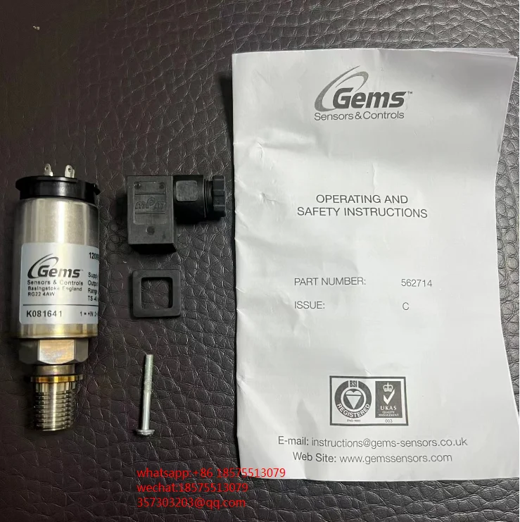 

FOR GEMS 1200HGG3002A3UA 1200BGG3002A3UA Pressure Sensor New Original 1 PIECE