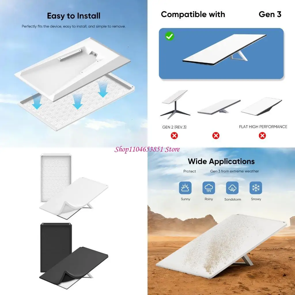 

Waterproof Dustproof Protective Cover Silicone Case for Gen 3 Satellite Accessories Portable Cover Shell Replacement