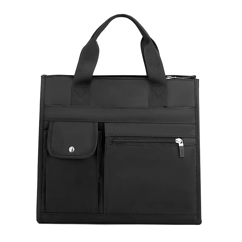 

Men's Briefcase Oxford Portable Business File Bag Large Capacity Trip Meetting