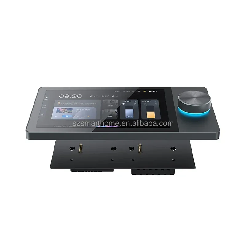 New 8'' Tuya HD LCD Touch Control Panel Gateway Panel Android Smart Home With 2 Gang Relays And 2 Speakers Output