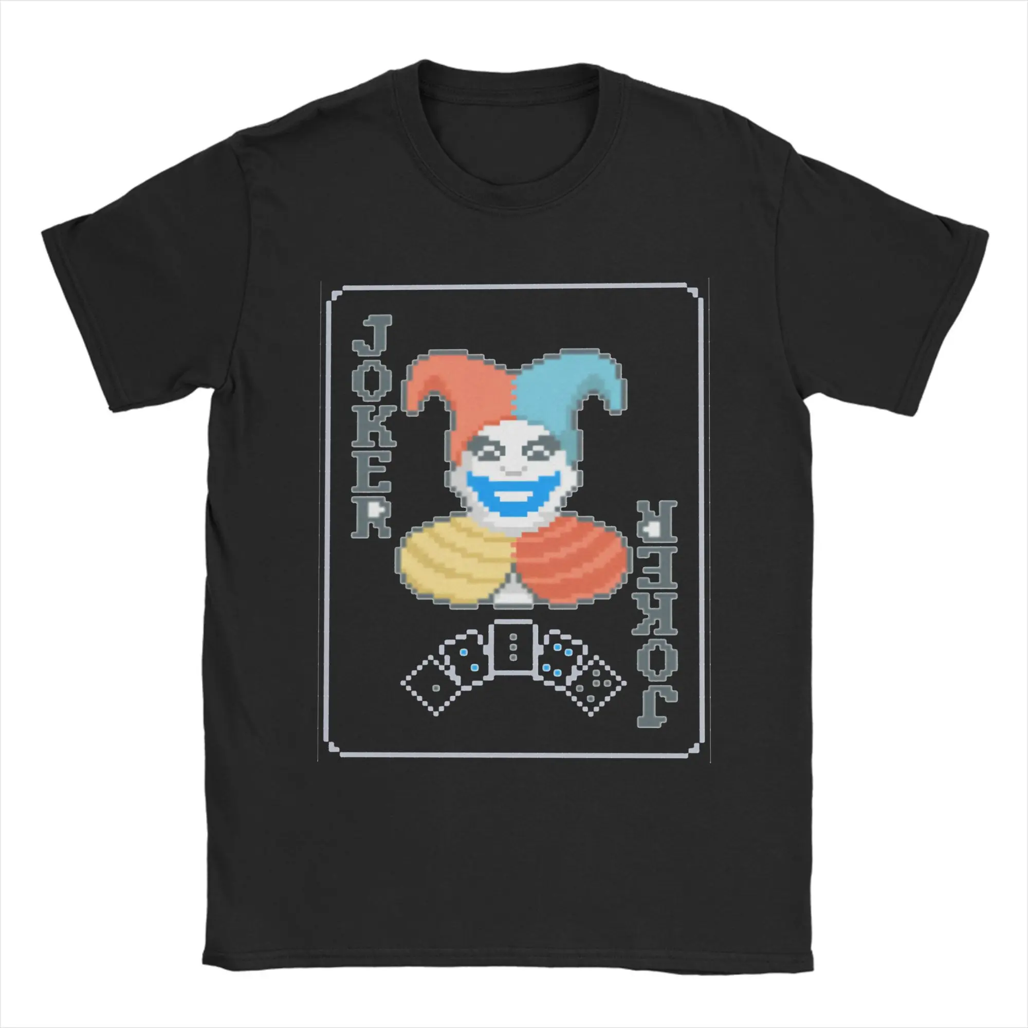 

Футболка Devious Joker, летние уличные футболки, 100% хлопковая футболка в стиле Харадзюку для пар, дизайнерские футболки с короткими рукавами