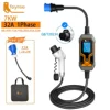 feyree GB/T コード 7KW 32A 1 相 EV 充電器 5 メートル充電ケーブルポータブル充電ボックス電流調整可能電気自動車車用 2