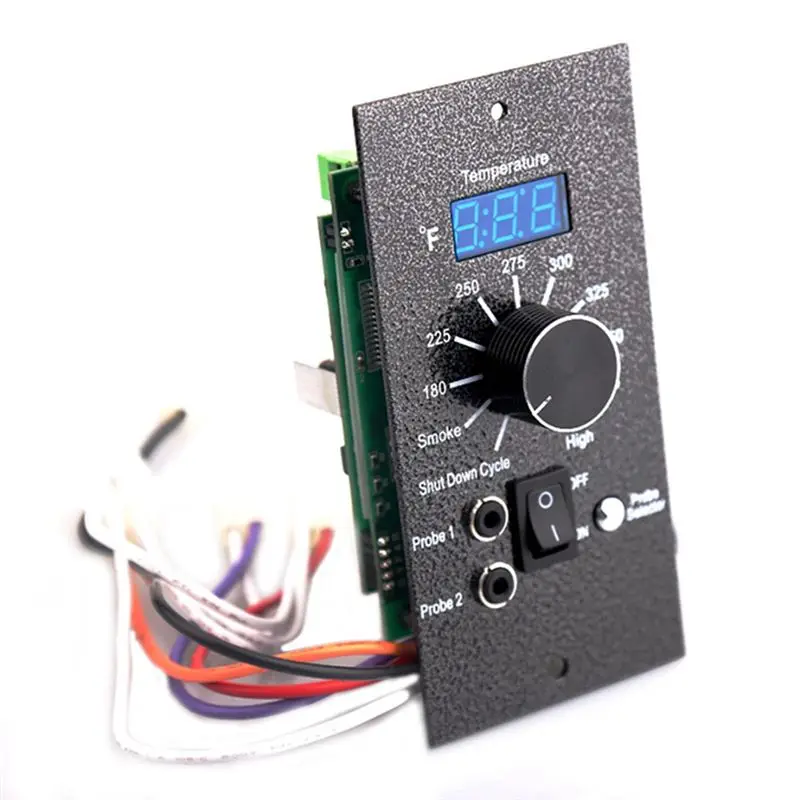 NEW HOT In Stock-TRAC039-F Temperature Controller With Meat Probe Holes Smoke Control TR-039-F For TRAEGER Wood Pellet Grill US