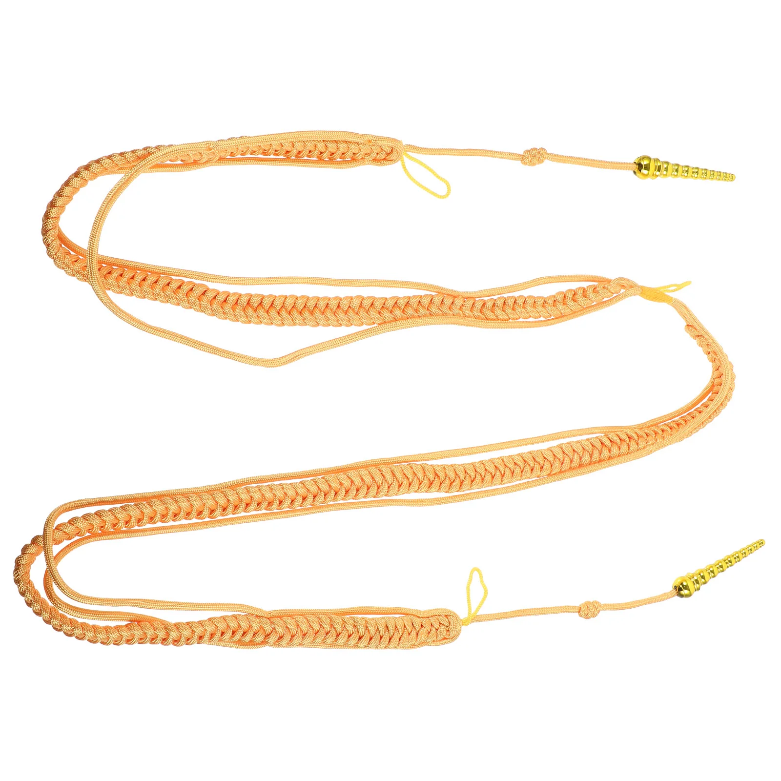 Dress Ribbon Accessories Golden Aiguillette Shoulder Cord Braided Traditional Ordinary Epaulets Uniform Decorative Man