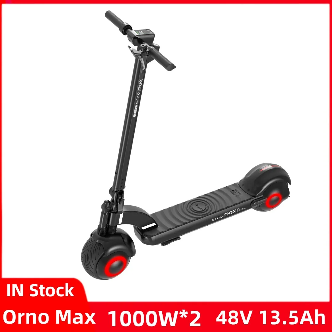 

New Neozin Orno Max Electric Skateboard 48V 13.5Ah Kickscooter Dual Motor 1600W Drum brake Foldable Electric Scooter