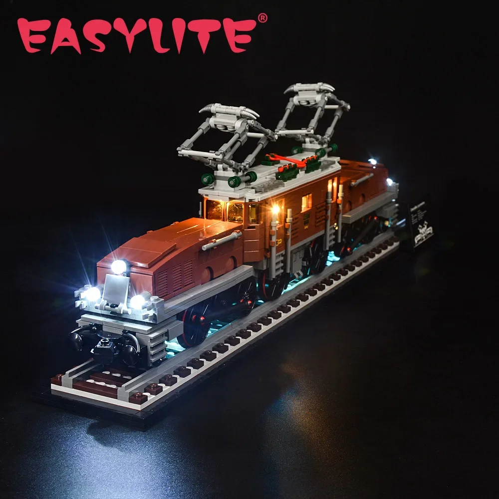 

LED Light Set For 10277 Crocodile Locomotive DIY Toys Only Lighting Kit