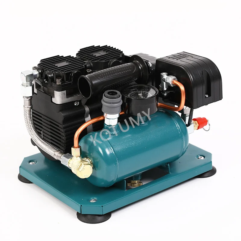 Bomba de Aire con Batería de Litio, Bomba de Neumáticos Eléctrica Multifunción de Alta Presión, Compresor de Aire Silencioso sin Aceite para Automóvil, Inflador de Automóvil