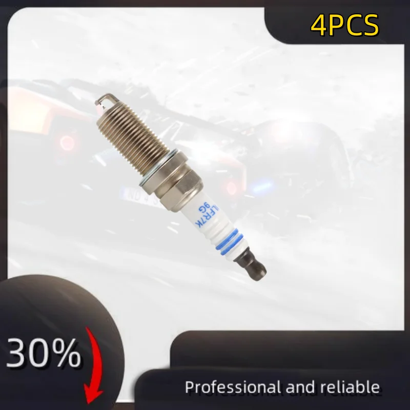 

4Pcs Iridium Platinum Spark plug DILFR7K9G 91961 for Highlander Crown Lexus NX IS