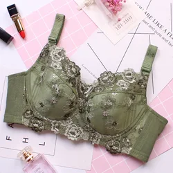 Women Push Up Plus Size B C D E F G H Cup Bra Brassiere Underwear Bust 34 36 38 40 42 44 46 48 Large Cup Bras