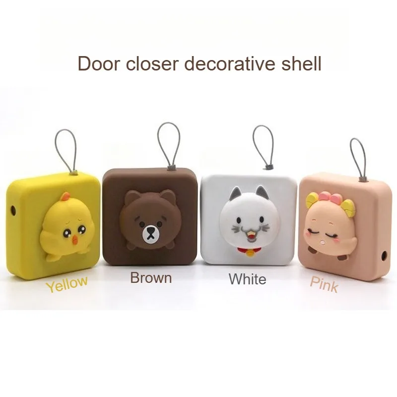 التلقائي الاستشعار الباب أقرب لكمة خالية قابل للتعديل سطح الباب سدادة قوس لتحسين المنزل يغلق الأبواب تلقائيا #6