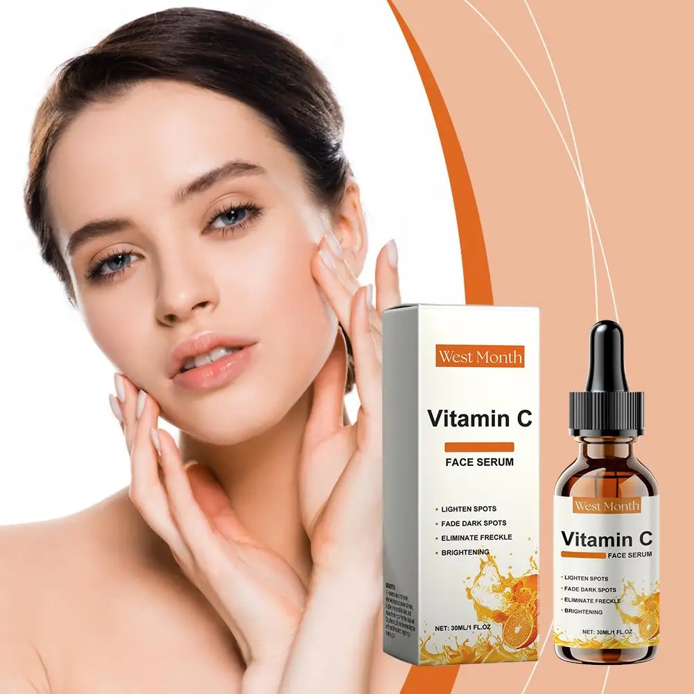 30ml Professional Essence VitaminC Face Serum Fade Dark Spots Eliminate Freckle Brightening PDRN Original Korean Face Care Drops