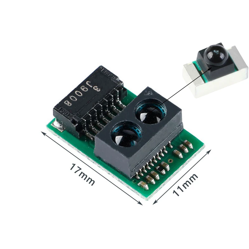 GP2Y0E03 Infrared Distance Measuring Sensor Module SH-ARP 4-50cm IR Ranging High Precision I2C IIC Output for Arduino receiver