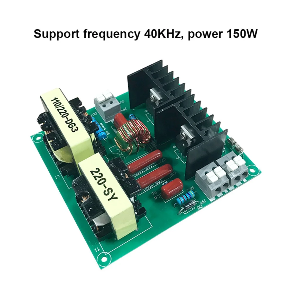 Carte mère de circuit imprimé de nettoyeur à ultrasons pour lave-linge de voiture, transducteur de générateur, prise en charge 220 W, 150 V, 40KHz