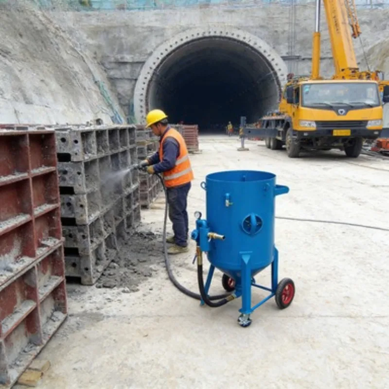 

Quick Delivery From China Factory: Sand Blast Machine India Gujrat Morbi with High Pressure