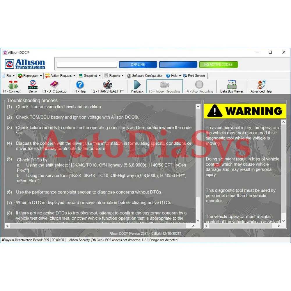 2024 Universal Allison Doc Full Version 2023.3[build 07.2024] + Gen 6 Data Files With Programming Allison Transmission