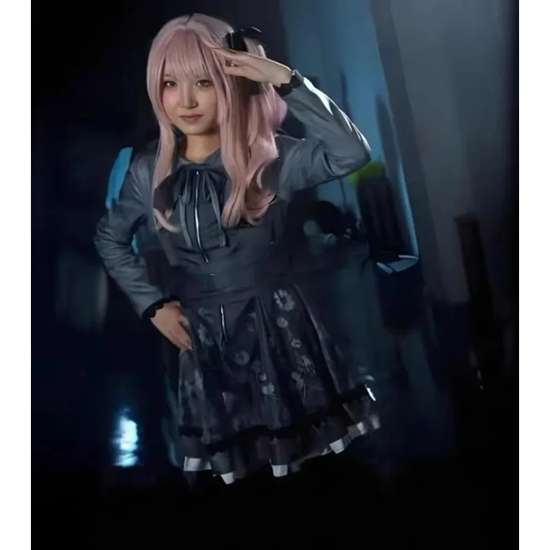 Amia akiyama mizuki traje projeto sekai colorido palco cosplay vestido halloween carnaval festa roupa para mulher mb.3