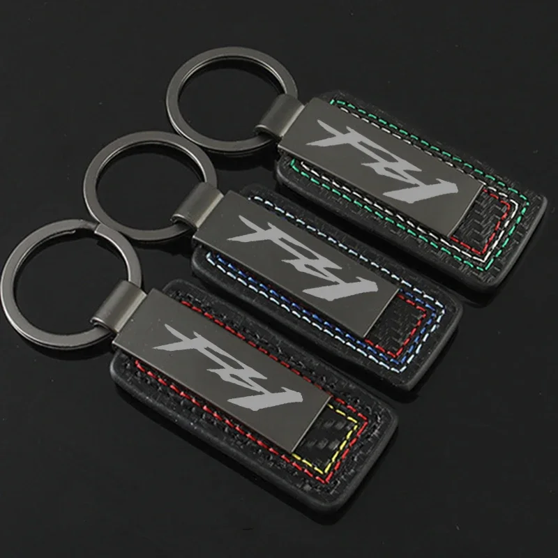 Motorcycle Keyring Gift Key Chains Buckle for YAMAHA FZ1 FZ6 FZ8 FAZER 2004-2019 2024 Universal Keychain Pendant Accessories