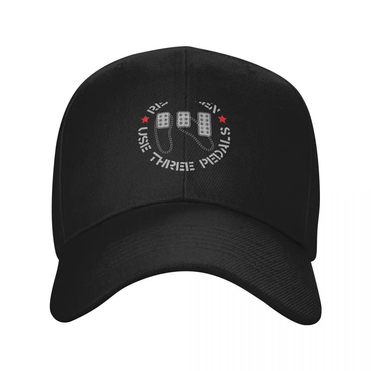 Real Men Use Three Pedals Manual Transmission Cars Baseball Cap Snapback Cap New In Hat Luxury Cap Hat Baseball Woman Men's