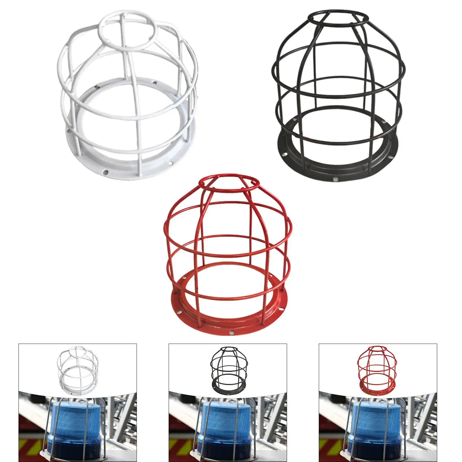 

Light Shade Bulb Guard Accessories Compact Easy Installation Metal Protector
