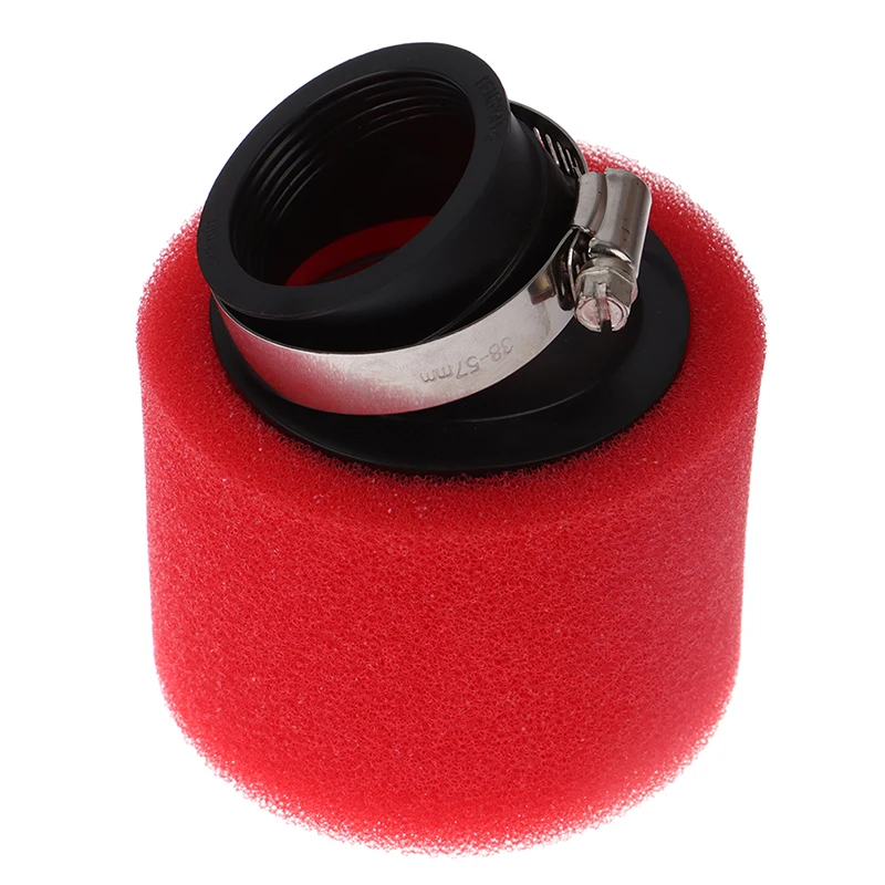 1Pcs Pit Dirt Bike Air Filter Red 42mm 140cc 150cc 160cc Pitbike Motorcycle image 2