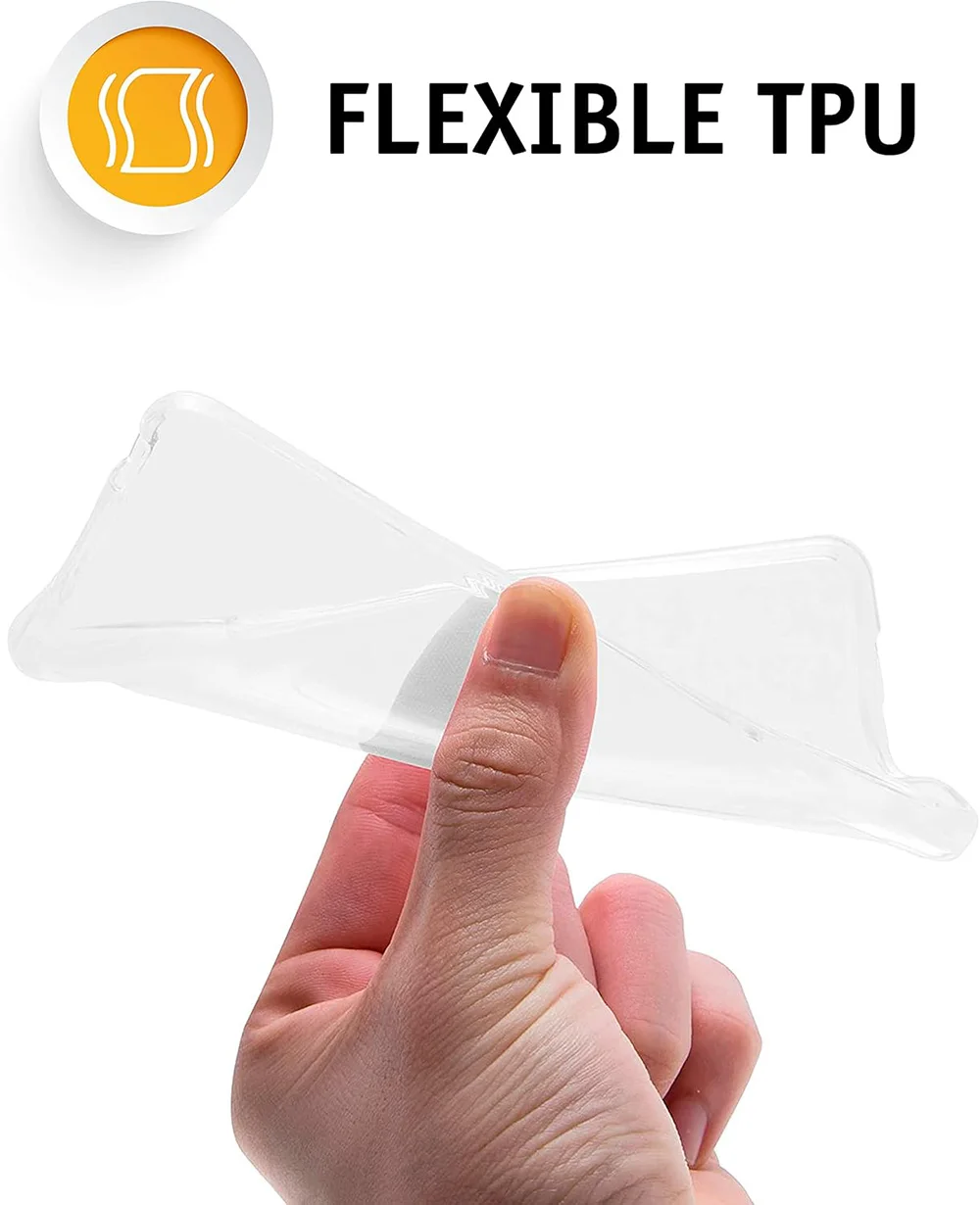 Ultradünne, klare Silikon-Softhülle für Xiaomi Redmi Note 8 9 Pro 8T 9S 9A 9C 9T 8A Transparente, klare Rückseite Slim Shell – Detail 4