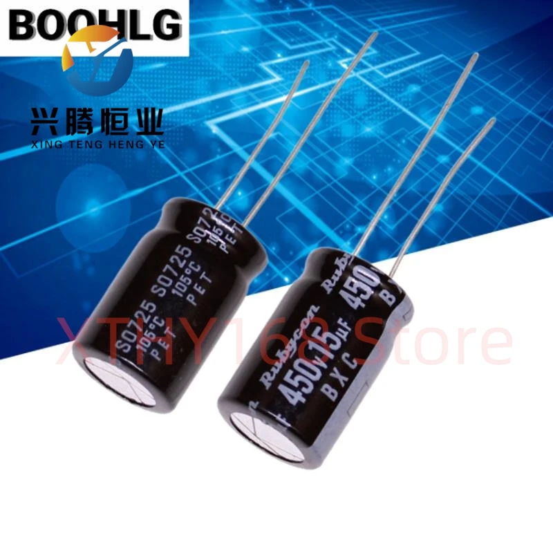 

10 шт. импортный электролитический конденсатор 450 В 15 мкФ 12,5x20 bxc высокая частота и длительный срок службы
