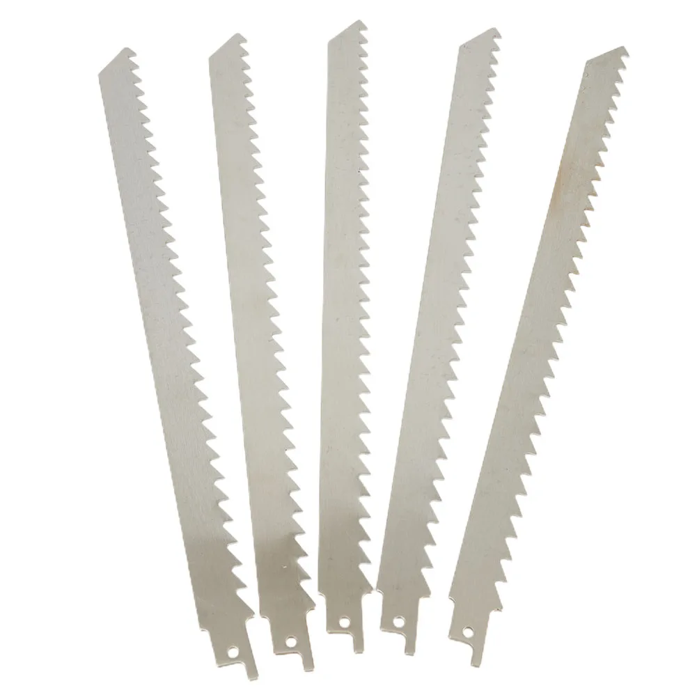 5PCS S1211K 300mm Reciprocating Saw Stainless Steel For Cutting Ice Cubes And Meat Food Processing Power Tool Accessories