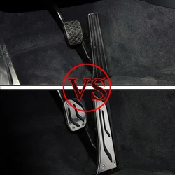 For BMW M2 M3 M4 M5 M6 I3 I8 Car Accelerator Brake Pedal Foot Rest Pedals Pads No Drill Cover Accessories Stainless Steel