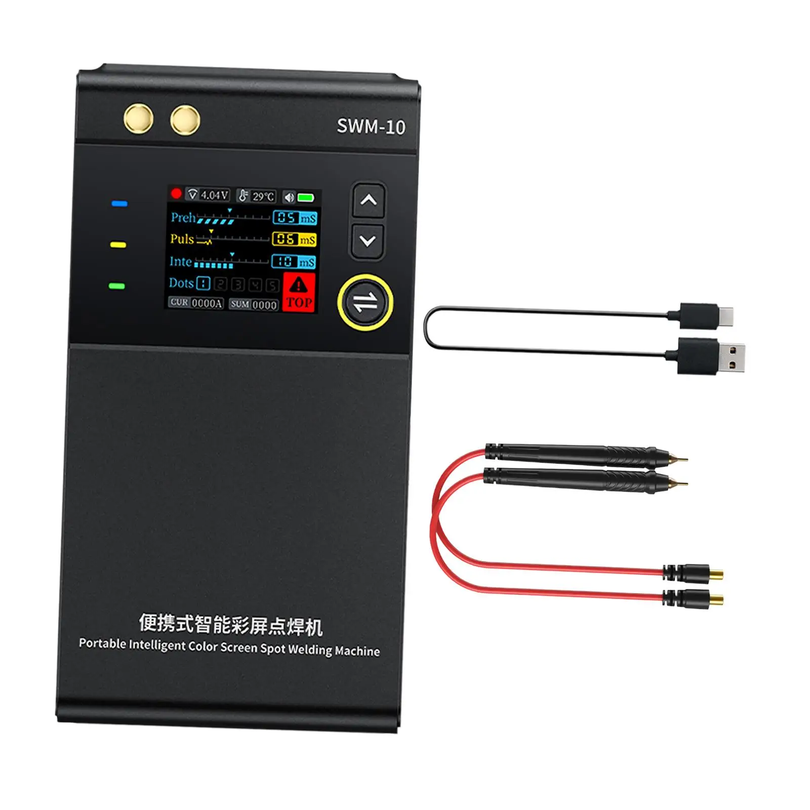 Machine à souder portable aste avec câble de charge USB réglable