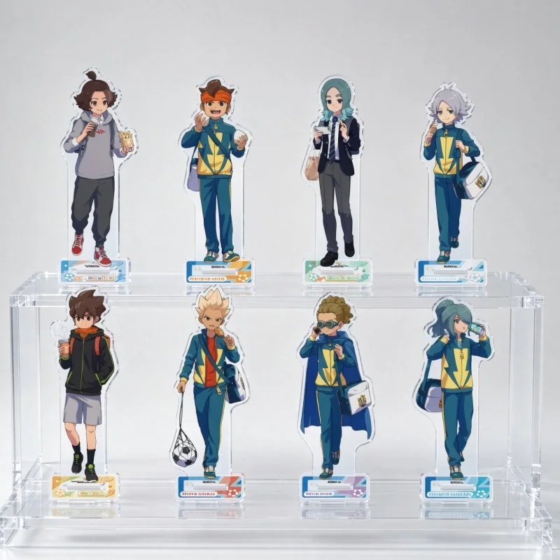 Game Inazuma Eleven Acrylic Stand Endo Matsukaze Fubuki Gouenji Anime Character Merch Custom Keychain Gifts