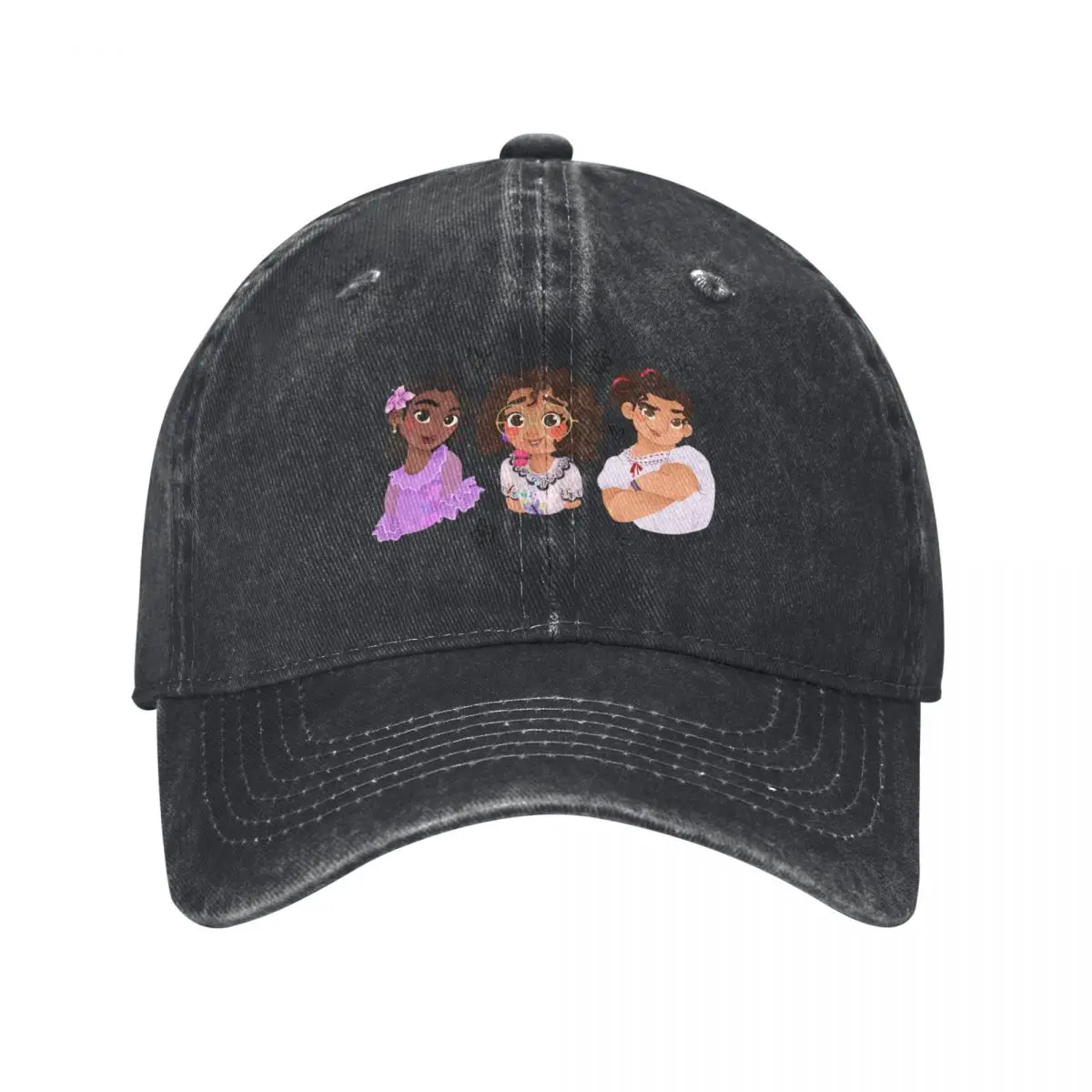 

Three Enchanted Sisters - Mirabel, Luisa, Isabella Baseball Cap Hood |-F-| New In Hat summer hat Mens Women's