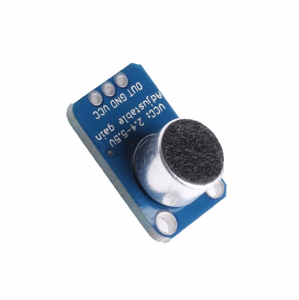 1PCS New Electret Microphone Amplifier MAX4466 With Adjustable Gain For Arduino Board Module